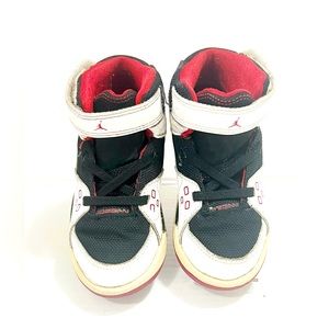 Vintage Nike Jordan Sc-1 White Red Size 9C